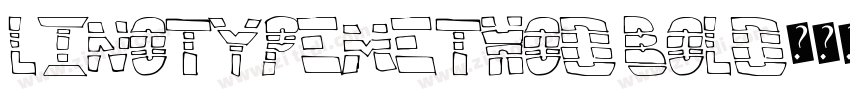 LinotypeMethod Bold字体转换